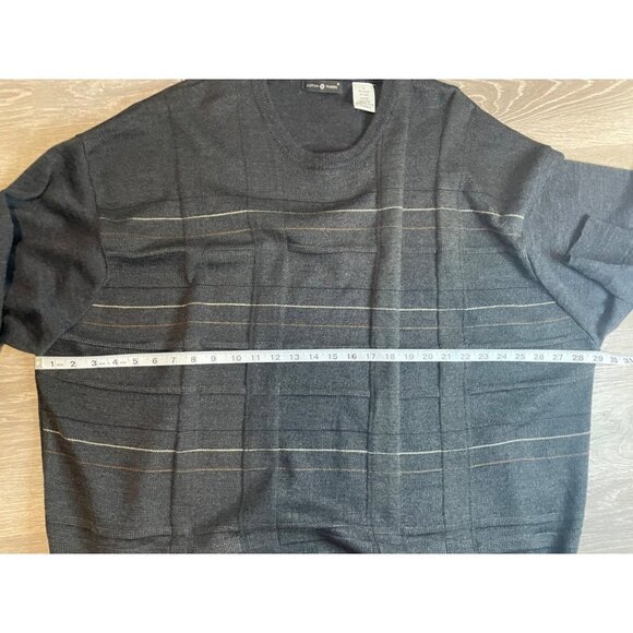 Cotton Traders Mens Black Crew Neck Long Sleeve Pullover Sweater Sz 4X - Picture 8 of 11